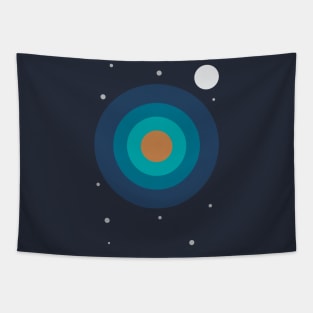 Save the Planet & the Moon Tapestry