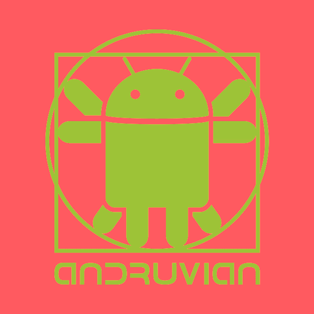 Vitruvian Droid (green) by hardwear