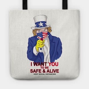 I WANT YOU Tote