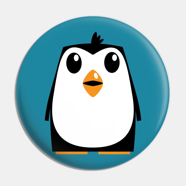 Sven the Penguin Pin by adam@adamdorman.com