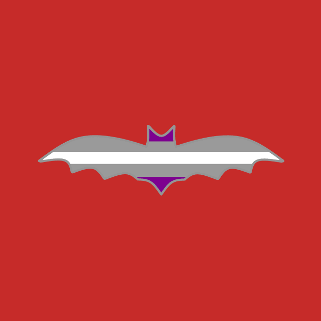 Graysexual Pride Flag: Halloween Bat by DisneyFanatic23