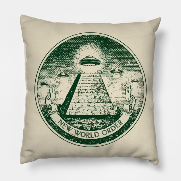 New World Order Pillow by department