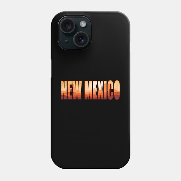 New Mexico State Phone Case by Illustro Art