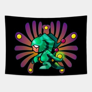 Tribal Bunny Tapestry