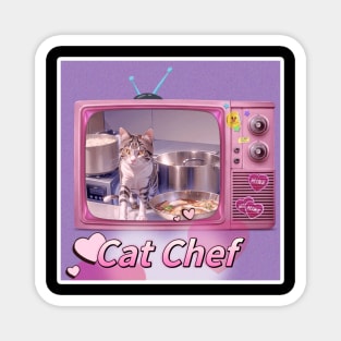 cat chef Magnet