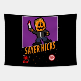 Sayer Hicks Slasherman 8-Bit Tapestry