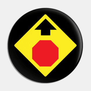 Stop Ahead Pin