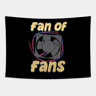 Fan Of Fans HVAC Tech Tapestry