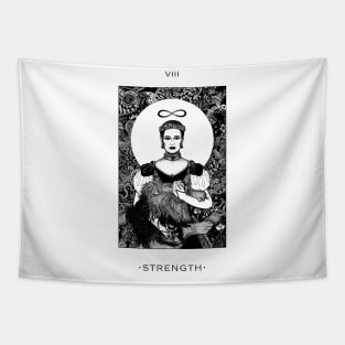 Strength Tarot card Tapestry