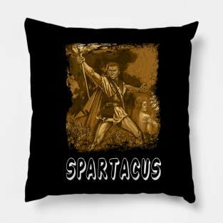 Historical Chic Spartacus-Inspired Fashion to Make a Bold Statement in Any Arena Pillow