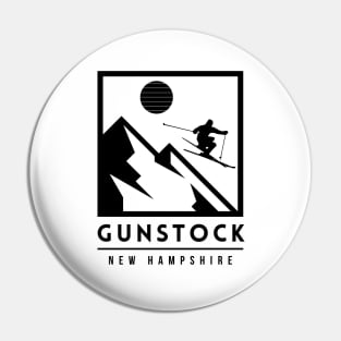 Gunstock ski - New Hampshire Pin