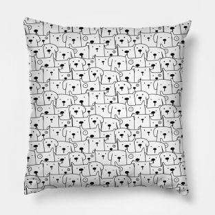 Cat and dog lover Pillow