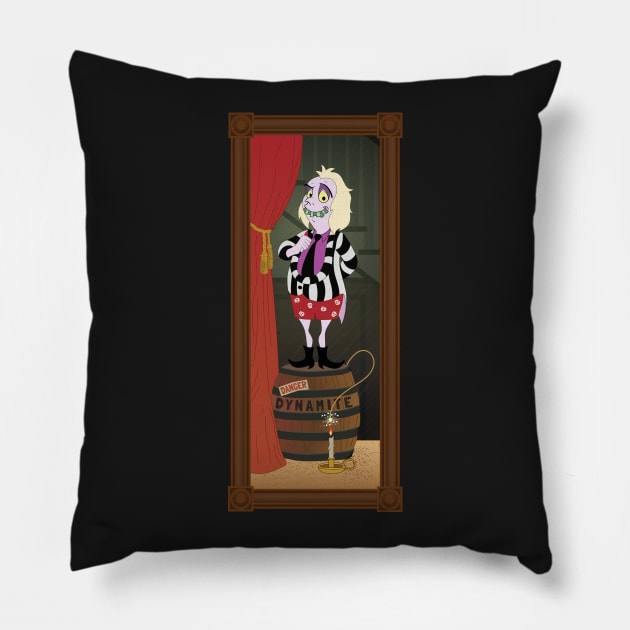 Haunted Portrait - Dynamite Pillow by Heyday Threads