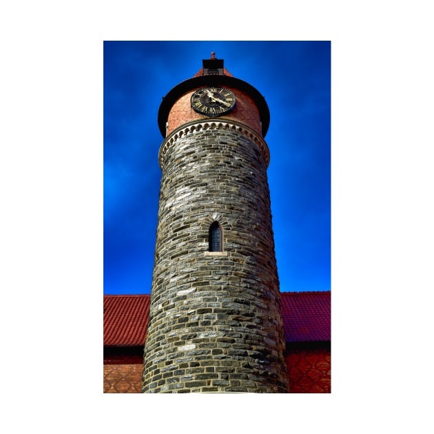 Clock Tower Arcadia University by JimDeFazioPhotography