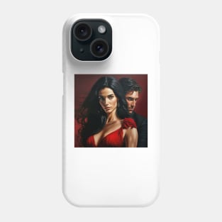 Lady in Red Phone Case