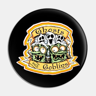 Ghosts and Goblins Pin