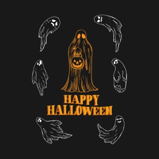 Happy Halloween - Friendly Ghost T-Shirt