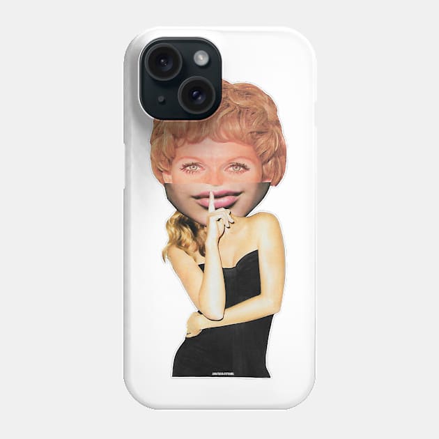 Shhhh Phone Case by AniMalprint