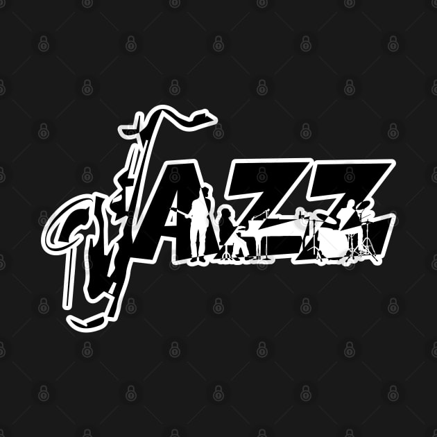 Jazz Music Typography Design by SATUELEVEN