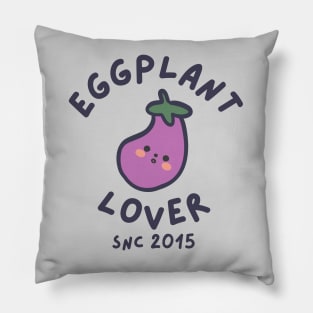 Eggplant Lover Since 2015 Pillow