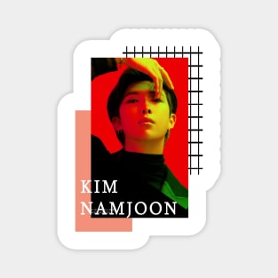 Desain Kpop RM BTS Magnet