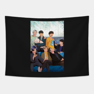 Family Portrait Tapestry