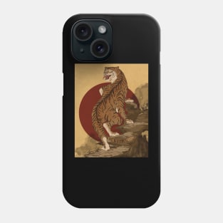 Japanese Tiger Ukiyo-e Style Phone Case