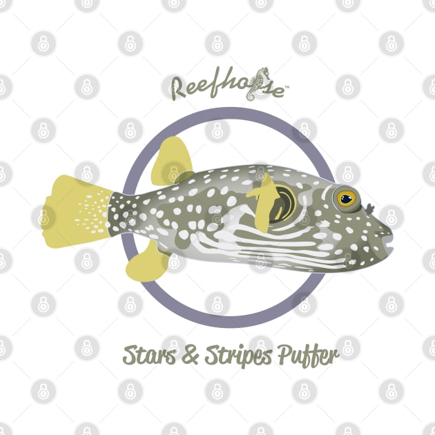 Stars and Stripes Puffer by Reefhorse