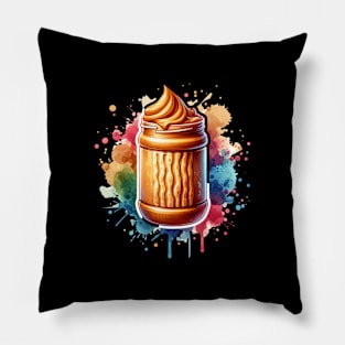 Peanut Butter Toast Kawaii Yummy Sandwich Vintage Since Established Pillow