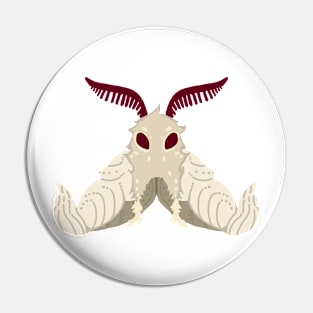 Fluffy Mothman Pin