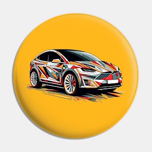 Tesla Model X Pin