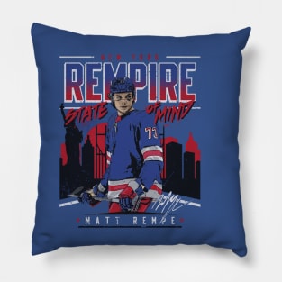 Matt Rempe New York R Rempire State of Mind Pillow