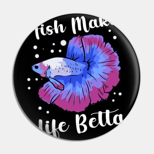 Betta Fish, Siamese Fighting Fish, Betta Splendens Pin