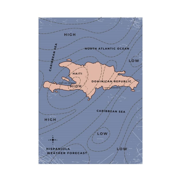 Hispaniola Weather map by nickemporium1