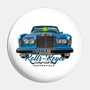 1981 Rolls-Royce Corniche Convertible Pin