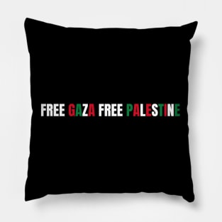 FREE GAZA FREE PALESTINE Pillow