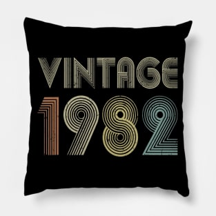 38th Birthday Gift Vintage 1982 Classic Men Women 38 Years Pillow