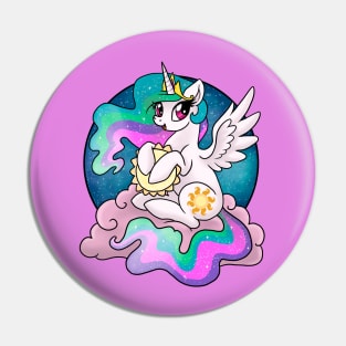 Sun Horse Pin