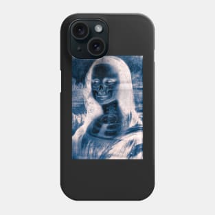 X-Ray Mona Lisa Phone Case