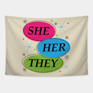 She They pronoun Tapestry