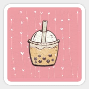 star bucks pink drink sticker Sticker for Sale by isacreatesss