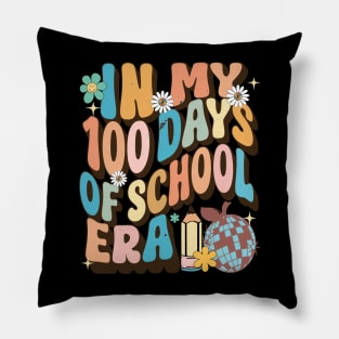 In My 100 Days of School Era, 100 Days of School, Retro School Pillow