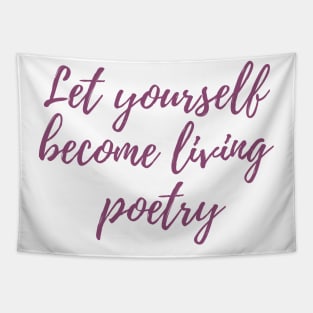 Living Poetry Tapestry