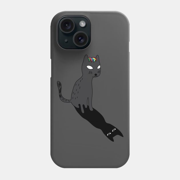 Bad Cat Phone Case by AVEandLIA