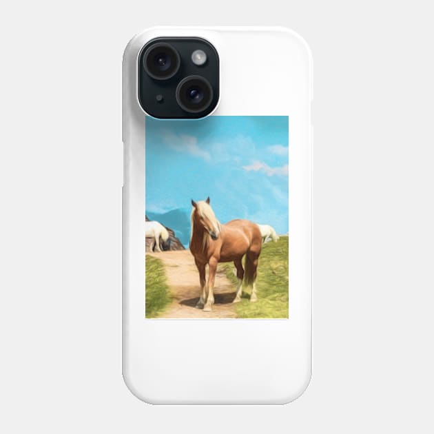 Cowboy Horse Phone Case by NikkiBear67