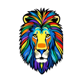 Rainbow Pride Lion T-Shirt