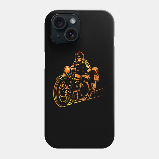 touring bike Phone Case by keenkei