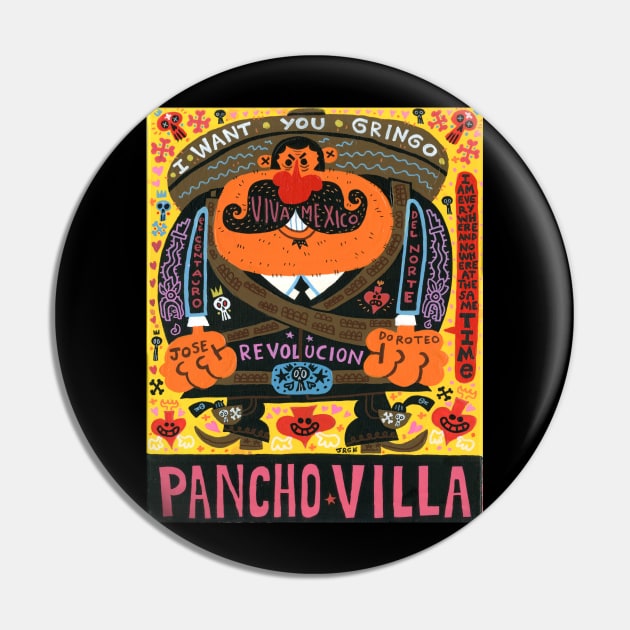 PANCHO VILLA Pin by MEXOPOLIS