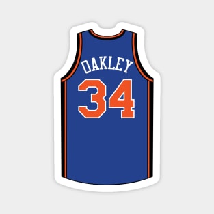 Charles Oakley New York Jersey Qiangy Magnet