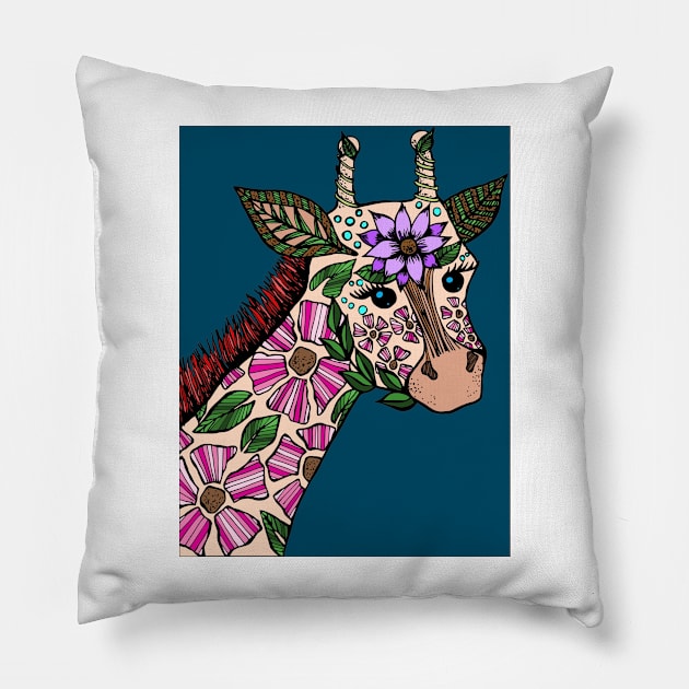 Animal Faces 07 (Style:5) Pillow by luminousstore